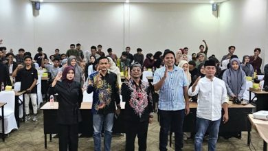 KEGIATAN. Suasana dialog Sosialisasi Empat Pilar Kebangsaan yang berlangsung interaktif, diikuti antusias oleh generasi muda bersama para narasumber di Madura. (redaksi/ejaberita.co)