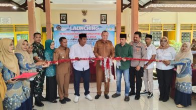 Keterangan foto: Launching Desa Ramah Perempuan dan Perlindungan Anak (DRPPA) di Kecamatan Arosbaya