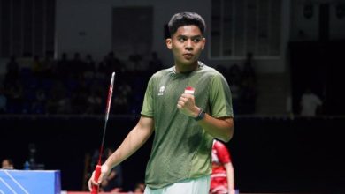 Dalam momen kemenangan Moh Zaki Ubaidillah yang mengantarkan Indonesia meraih emas beregu putra SEA Games 2025