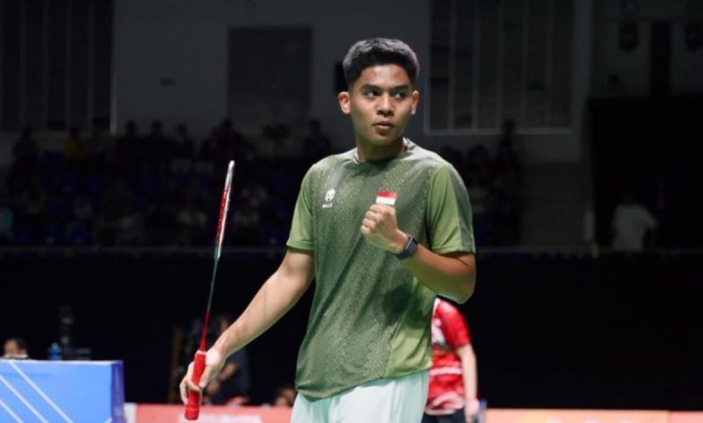 Dalam momen kemenangan Moh Zaki Ubaidillah yang mengantarkan Indonesia meraih emas beregu putra SEA Games 2025