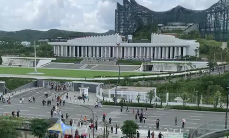 Terpantau IKN ramai dikunjungi wisatawan