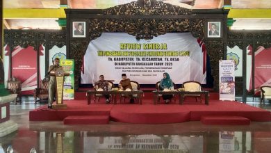 Keterangan foto: Review Kinerja Tim Pencegahan dan Percepatan Penurunan Stunting (TPPPS)