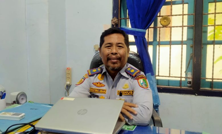 Kepala Bidang Hubungan Darat Dishub Sampang, Khotibul Umam