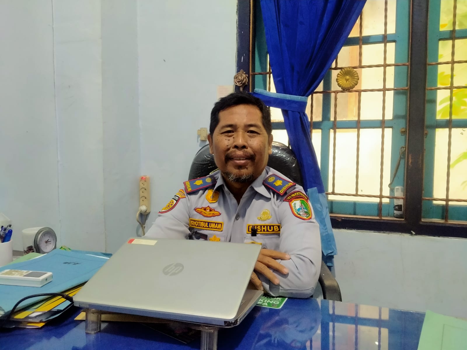 Kepala Bidang Hubungan Darat Dishub Sampang, Khotibul Umam