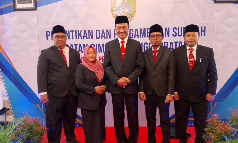 Nor Alam sebagai Kepala Dinas Pendidikan Kabupaten Sampang di Pendapa Trunojoyo, Jumat (23/1/2026).