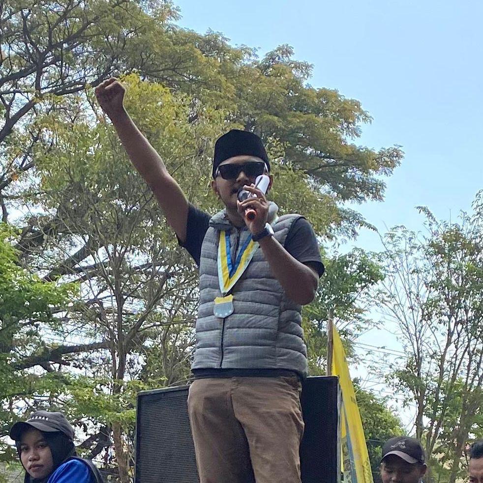 Ketua Komisariat PMII STKIP PGRI Bangkalan, Alwin Faruq