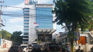 BANGUNAN. Kantor BNI Cabang Pamekasan yang berlokasi di Jalan Kabupaten No. 63, Kelurahan Bugih, Kecamatan Pamekasan, Madura, Jawa Timur. (istimewa/ejaberita.co)
