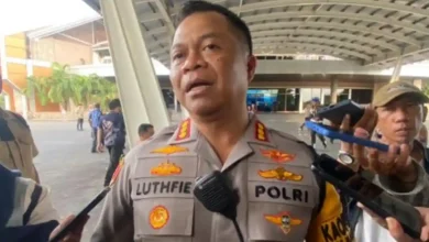 Kepala Kepolisian Resor Kota Besar (Kapolrestabes) Surabaya Kombes Pol Luthfie Sulistiawan