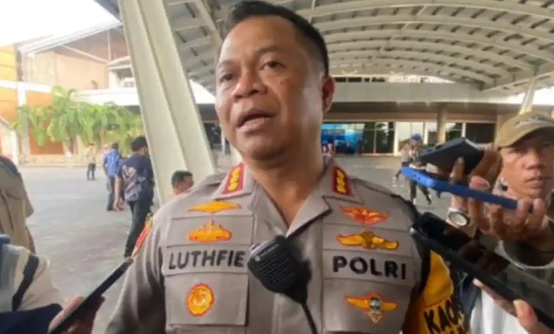 Kepala Kepolisian Resor Kota Besar (Kapolrestabes) Surabaya Kombes Pol Luthfie Sulistiawan