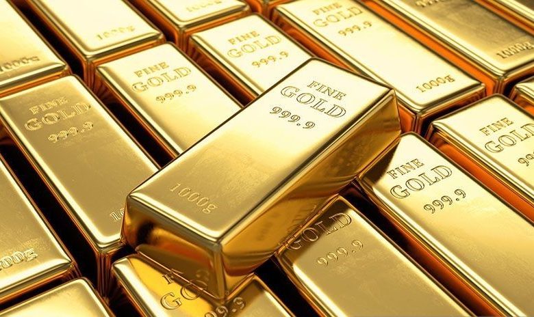 Tumpukan emas antam | Foto Ilustrasi.