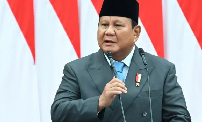 Prabowo Subianto, Presiden Indonesia