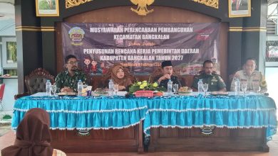 Suasana kegiatan Musrenbang tingkat Kecamatan Bangkalan dalam rangka penyusunan RKPD Kabupaten Bangkalan Tahun 2027.
