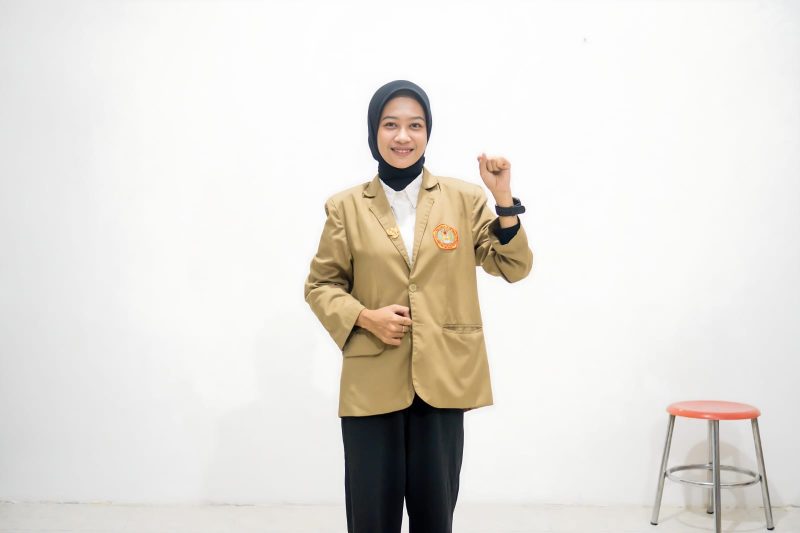 Wilda Nurkamila, Wakil Presiden Mahasiswa STKIP PGRI Bangkalan 2026.