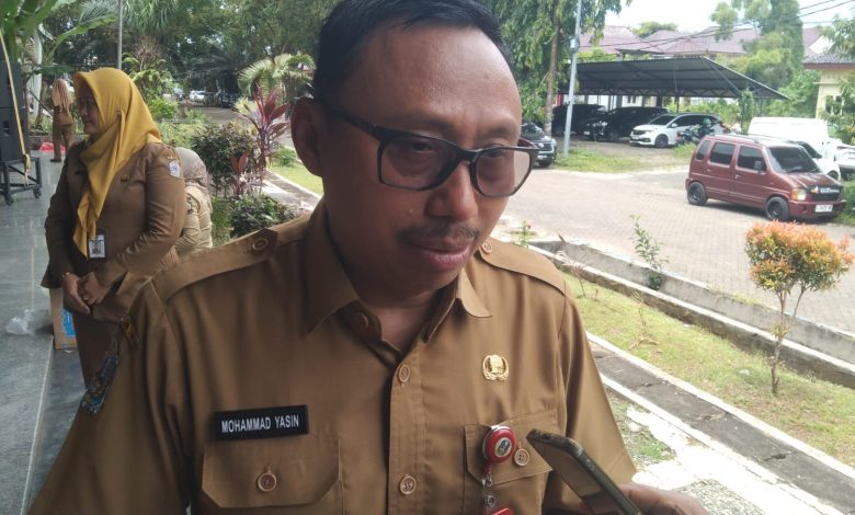 Plt Kepala Bappeda Jatim, Muhammad Yasin, saat memberikan keterangan usai Musrenbang RKPD 2027 Kabupaten Bangkalan.
