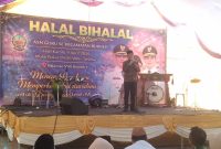 Suasana Halal Bihalal guru se-Kecamatan Burneh, Bangkalan, yang berlangsung hangat dan penuh kekeluargaan usai vakum beberapa tahun.