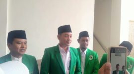 Pengurus PPP Kabupaten Sampang saat menghadiri Musyawarah Cabang (Muscab) ke-X di Hotel Bahagia, Selasa (21/4/2026), dalam rangka konsolidasi dan pembentukan formatur kepengurusan baru.