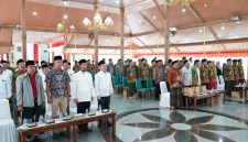 Pelantikan pengurus DPC FKDT Bangkalan periode 2025–2030 di Pendopo Agung, dihadiri Wakil Bupati Moch. Fauzan Ja’far.