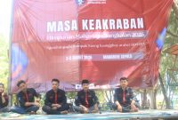 Foto: Kegiatan makrab Himaba di Taman Labuhan Mangrove, Sepuluh, Bangkalan.