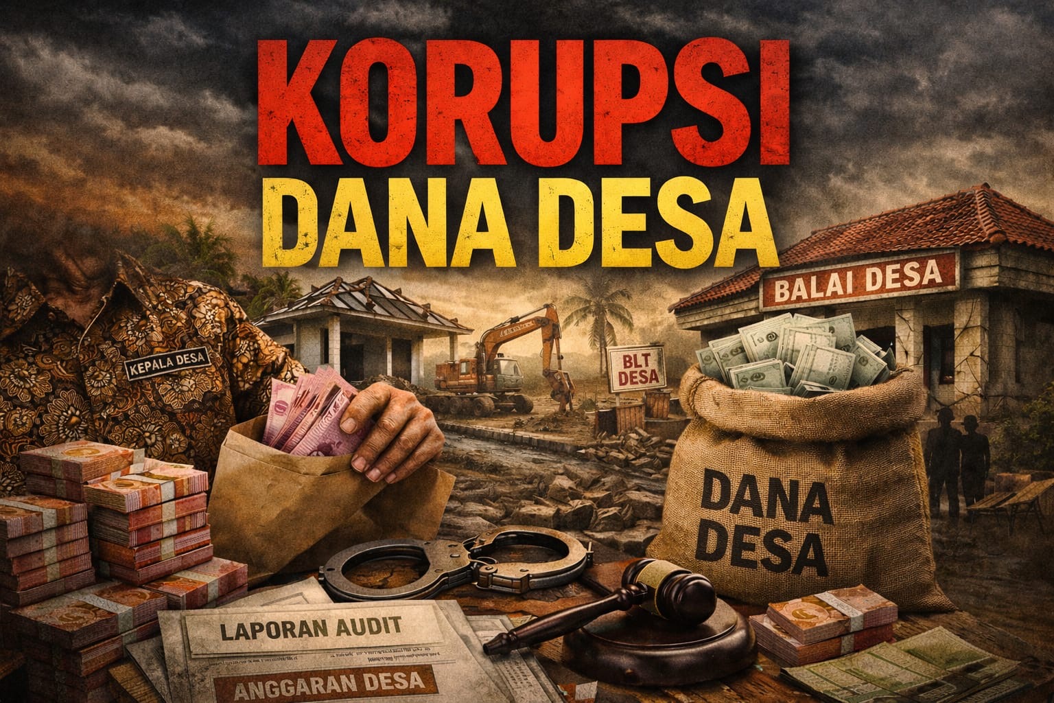 Skandal Dana Desa Saplasah: Laporan Masuk, Progres Penanganan Dipertanyakan