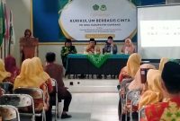 Workshop kurikulum berbasis cinta yang digelar IGRA Kabupaten Sampang di Aula Kemenag, diikuti puluhan guru RA untuk memperkuat strategi pembelajaran berbasis kasih sayang dan deep learning.