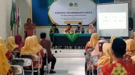 Workshop kurikulum berbasis cinta yang digelar IGRA Kabupaten Sampang di Aula Kemenag, diikuti puluhan guru RA untuk memperkuat strategi pembelajaran berbasis kasih sayang dan deep learning.