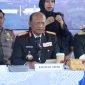 Kapolda Jawa Timur Nanang Avianto memimpin pemusnahan barang bukti kokain hasil pengungkapan kasus narkotika di Mapolda Jatim.
