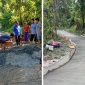 Warga Kampung Bundeg, Kecamatan Konang, Kabupaten Bangkalan, bergotong royong melakukan pengecoran jalan swadaya dengan dukungan bantuan 4 ton semen dari LN Center. Infrastruktur yang lebih layak diharapkan mampu meningkatkan mobilitas dan kesejahteraan masyarakat.