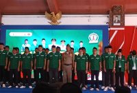 Pengurus Pimpinan Cabang (PC) GP Ansor Kabupaten Sampang Masa Khidmat 2026–2030 resmi dilantik di Pendopo Trunojoyo, Sabtu (27/6/2026). Bupati Sampang H. Slamet Junaidi mengajak kader Ansor menjadi pelopor kemajuan daerah, penjaga persatuan bangsa, serta garda terdepan dalam membina generasi muda yang religius, moderat, dan berwawasan kebangsaan.