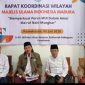 Pengurus MUI se-Madura Raya saat menggelar Rakorwil di PP Miftahul Ulum Masaran, Pamekasan, Minggu (5/7/2026), yang menghasilkan dukungan terhadap usulan RUU Pidana LGBT.