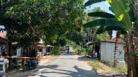 Lokasi perkelahian berdarah di Desa Nyiloh, Kecamatan Kedungdung, Sampang, yang mengakibatkan dua pria terluka serius akibat duel menggunakan celurit dan pisau.