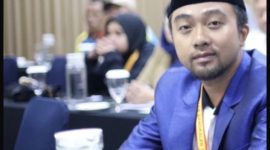 Kepala Desa Pangelean, Kecamatan Tanah Merah, Zaiqhulhak Alfarisi, saat mengikuti kegiatan. Momentum Hari Lahir Pancasila menjadi pengingat untuk terus menjaga persatuan, memperkuat gotong royong, dan membangun kebersamaan di tengah masyarakat.